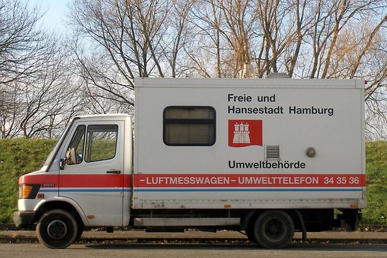 Luftmesswagen Hamburg